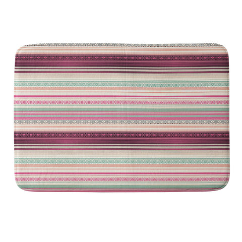 Dash and Ash Welcome Sunset Memory Foam Bath Mat