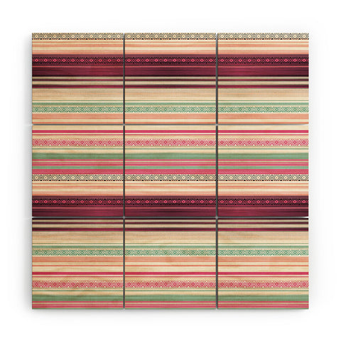 Dash and Ash Welcome Sunset Wood Wall Mural