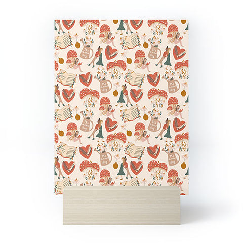 Dash and Ash Woodland Friends Mini Art Print