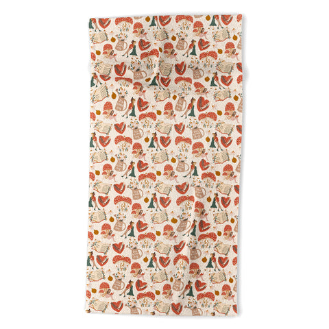Dash and Ash Woodland Friends Beach Towel