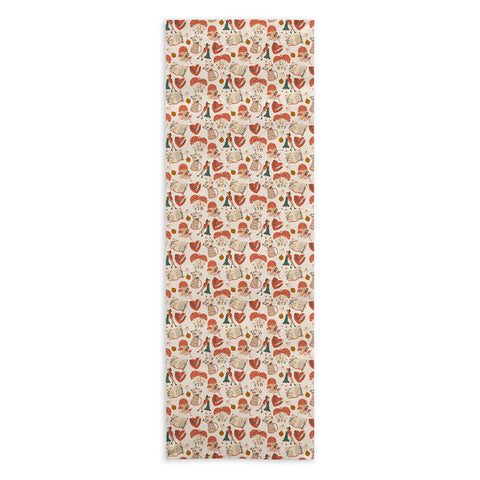 Dash and Ash Woodland Friends Yoga Towel