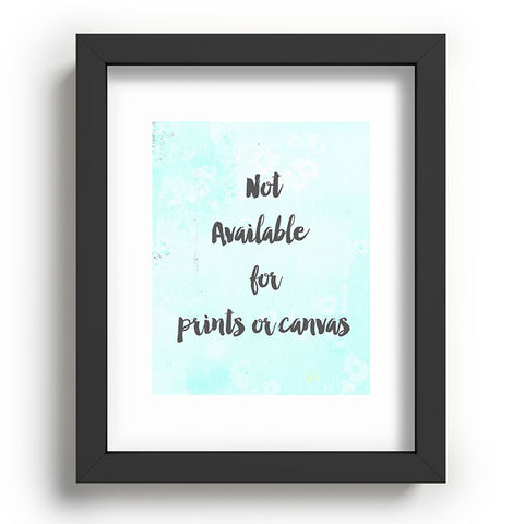 Dash and Ash World Traveler I Recessed Framing Rectangle