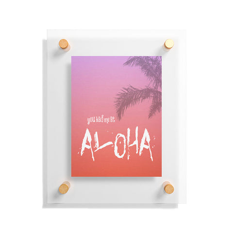 Deb Haugen Aloha Floating Acrylic Print