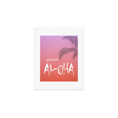 Deb Haugen Aloha Art Print