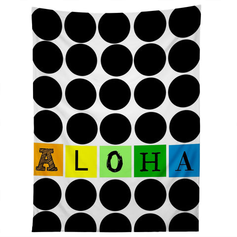 Deb Haugen Aloha dots Tapestry
