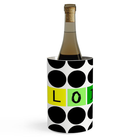 Deb Haugen Aloha dots Wine Chiller