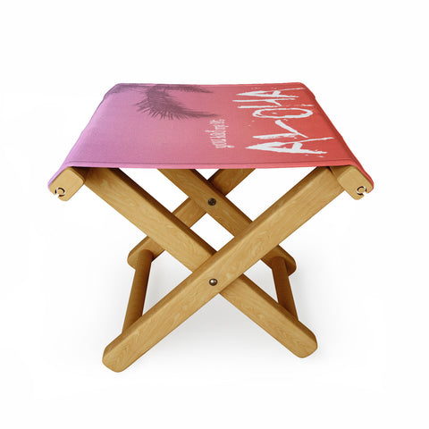Deb Haugen Aloha Folding Stool