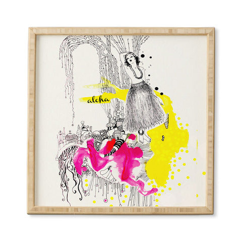 Deb Haugen Aloha Ink Framed Wall Art