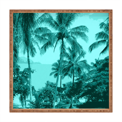 Deb Haugen Aloha Morning Square Tray