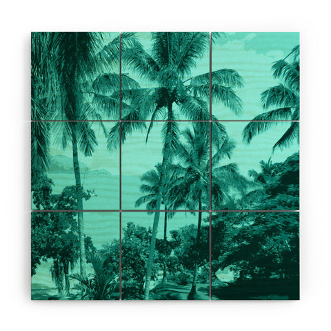 Deb Haugen Aloha Morning Wood Wall Mural