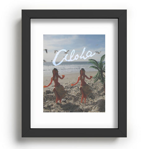 Deb Haugen Aloha Pastel Girls Recessed Framing Rectangle