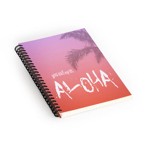 Deb Haugen Aloha Spiral Notebook