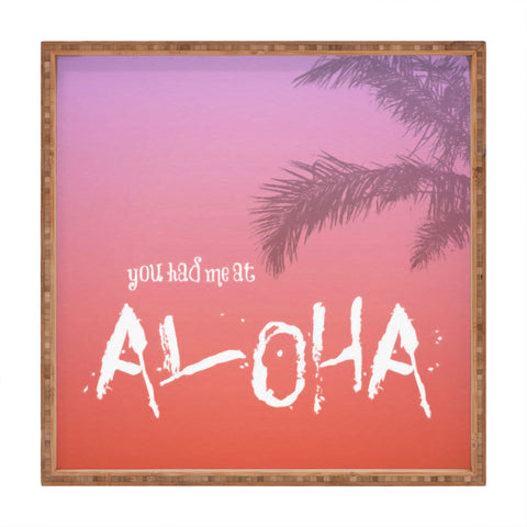 Deb Haugen Aloha Square Tray