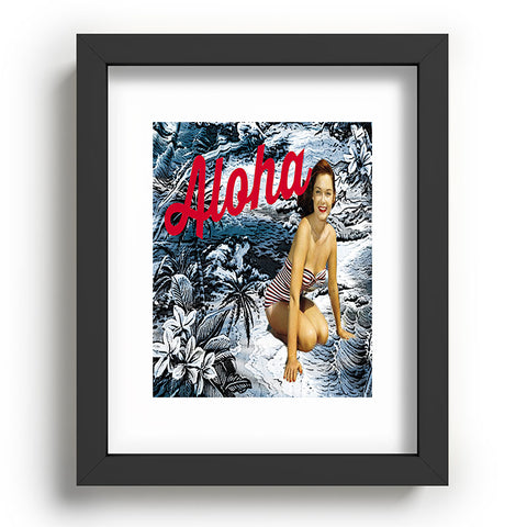 Deb Haugen Aloha Wahine Recessed Framing Rectangle