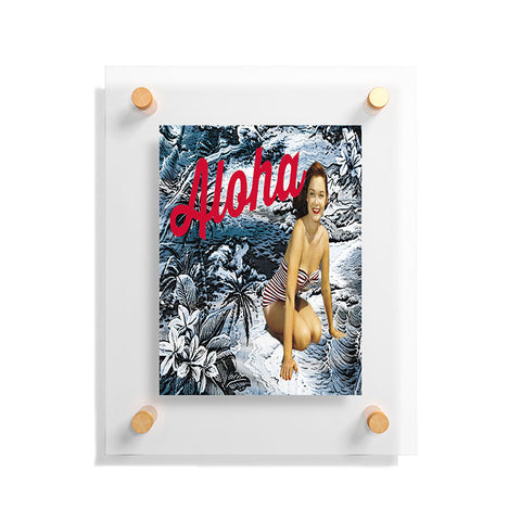 Deb Haugen Aloha Wahine Floating Acrylic Print