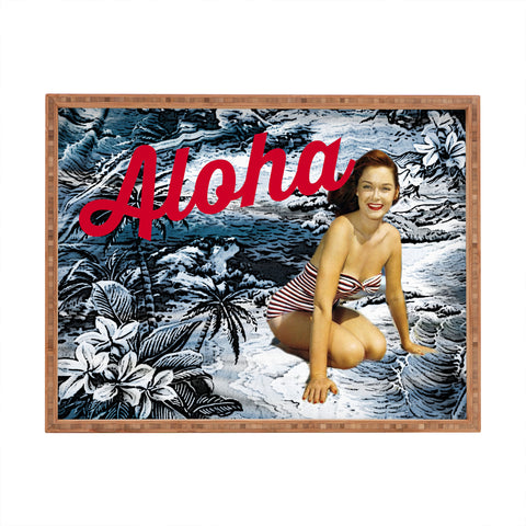 Deb Haugen Aloha Wahine Rectangular Tray