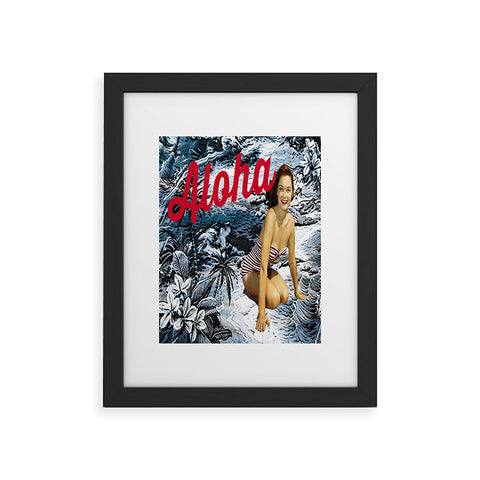 Deb Haugen Aloha Wahine Framed Art Print