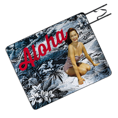Deb Haugen Aloha Wahine Picnic Blanket