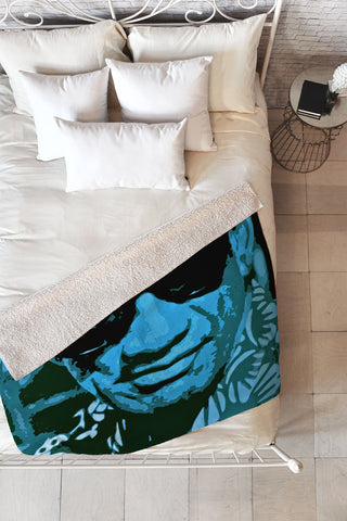 Deb Haugen Ambassador Of Aloha 3 Fleece Throw Blanket