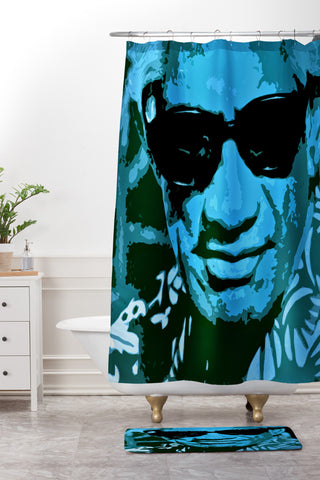 Deb Haugen Ambassador Of Aloha 3 Shower Curtain And Mat