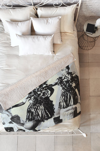 Deb Haugen Archives Hula 2 Fleece Throw Blanket