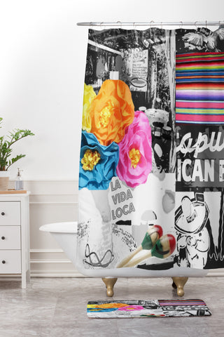 Deb Haugen Baja Surf Trip Shower Curtain And Mat