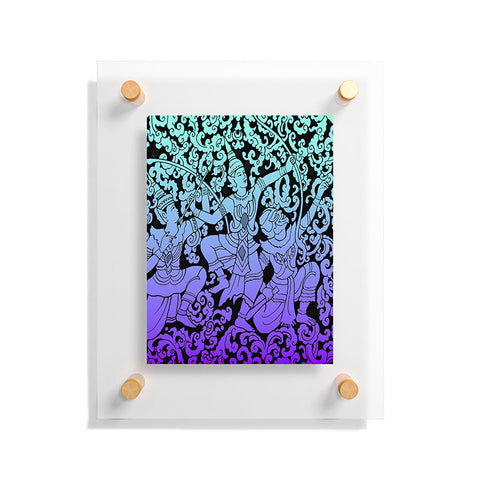 Deb Haugen Bali Dance Floating Acrylic Print