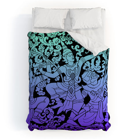 Deb Haugen Bali Dance Comforter