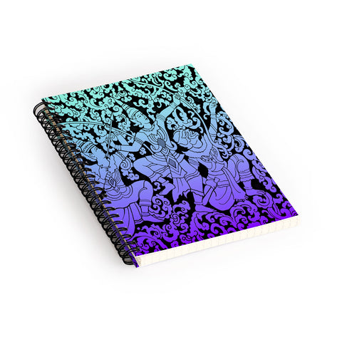 Deb Haugen Bali Dance Spiral Notebook