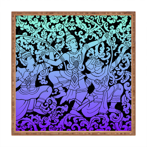 Deb Haugen Bali Dance Square Tray