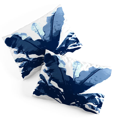 Deb Haugen Bananarama Navy Pillow Shams