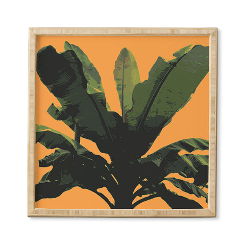 Deb Haugen Bananarama orange Framed Wall Art