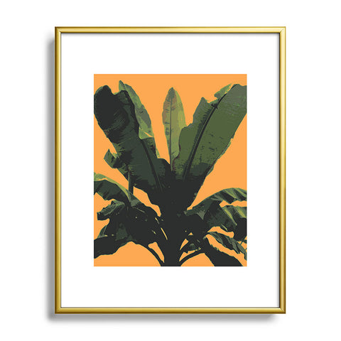 Deb Haugen Bananarama orange Metal Framed Art Print