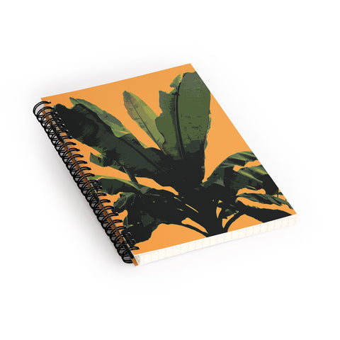 Deb Haugen Bananarama orange Spiral Notebook
