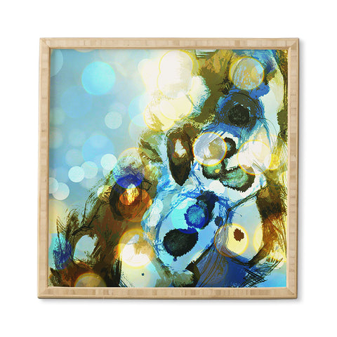 Deb Haugen Beach Bubbles Framed Wall Art
