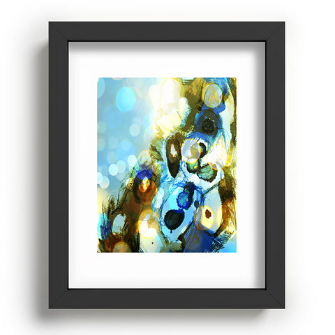 Deb Haugen Beach Bubbles Recessed Framing Rectangle