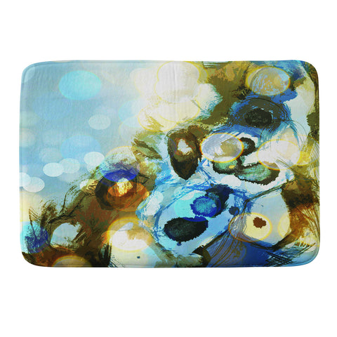 Deb Haugen Beach Bubbles Memory Foam Bath Mat