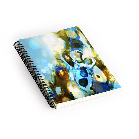 Deb Haugen Beach Bubbles Spiral Notebook