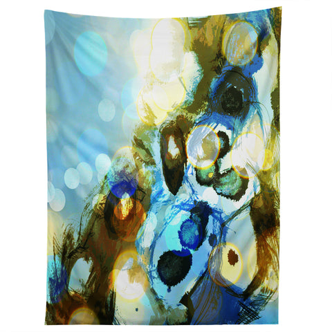 Deb Haugen Beach Bubbles Tapestry