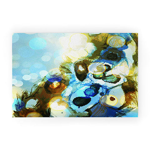 Deb Haugen Beach Bubbles Welcome Mat