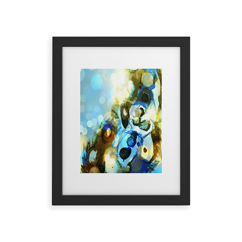 Deb Haugen Beach Bubbles Framed Art Print