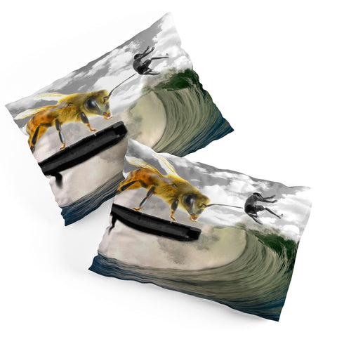 Deb Haugen Bee a surfer Pillow Shams
