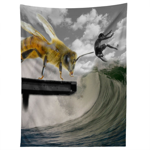 Deb Haugen Bee a surfer Tapestry