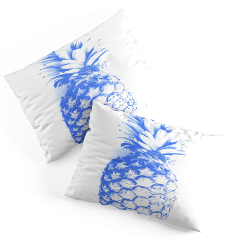 Deb Haugen blu pineapple Pillow Shams