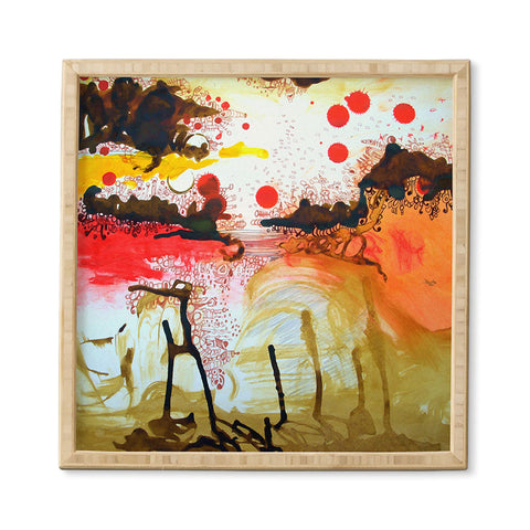 Deb Haugen Cave Ink Framed Wall Art