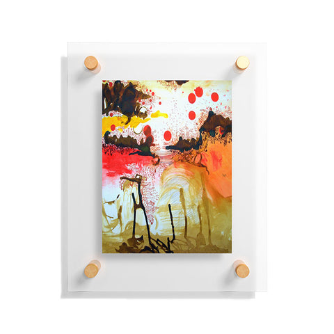 Deb Haugen Cave Ink Floating Acrylic Print