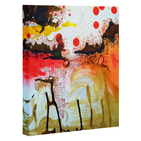 Deb Haugen Cave Ink Art Canvas
