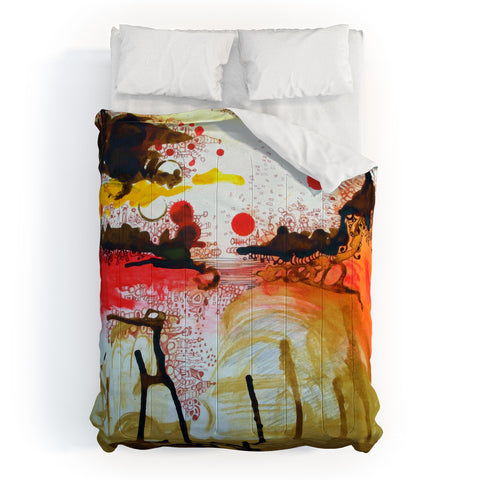 Deb Haugen Cave Ink Comforter