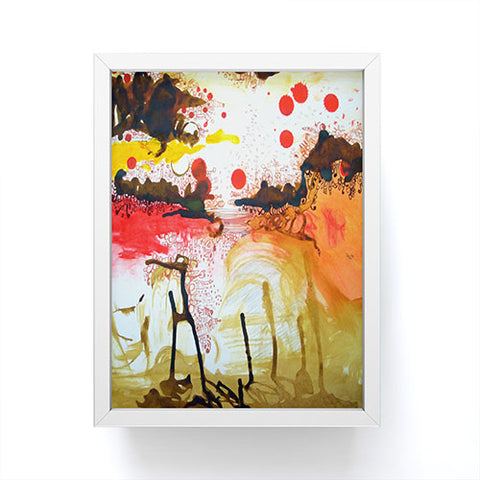 Deb Haugen Cave Ink Framed Mini Art Print