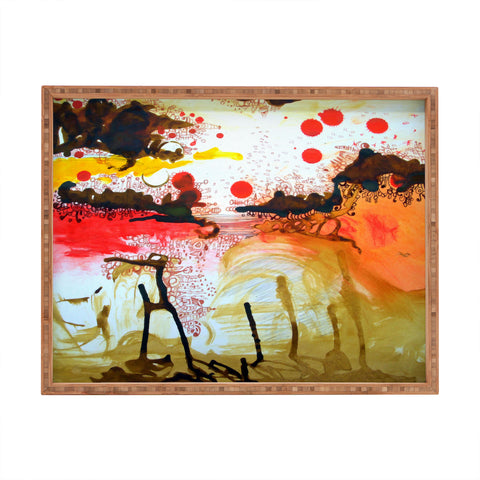 Deb Haugen Cave Ink Rectangular Tray